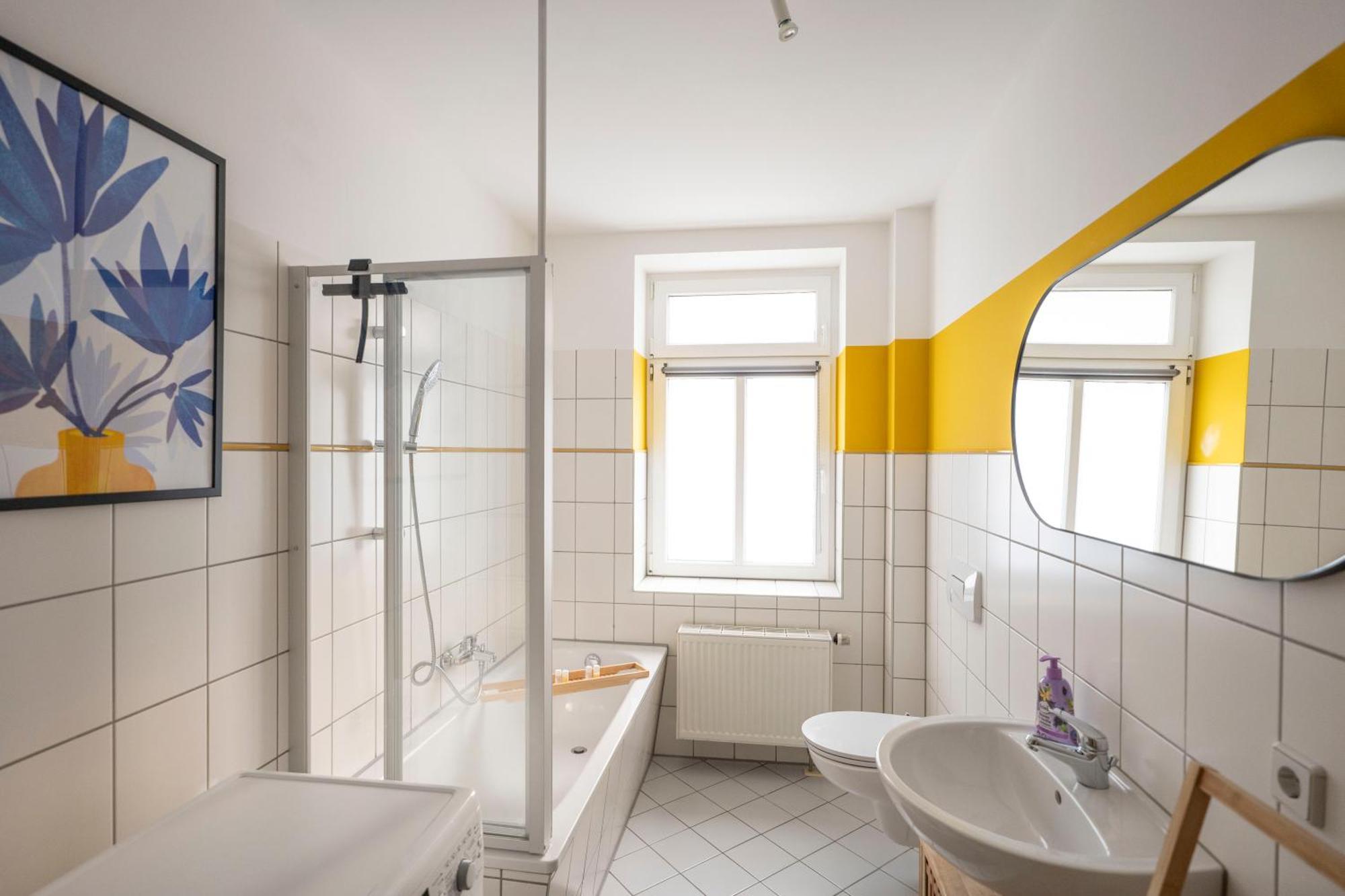 Boho-Suite - Sauna, Netflix, Nespresso, Zentral, Messe Chemnitz Zewnętrze zdjęcie